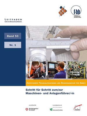 cover image of Schritt für Schritt zum/zur Maschinen- und Anlagenführer/-in